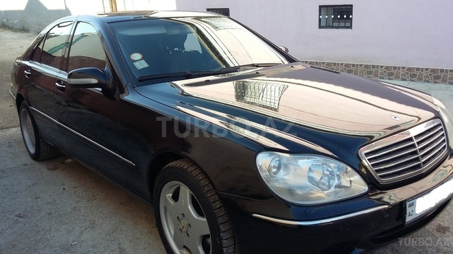 Mercedes S 320 2002, 230,000 km - 3.2 l - Bakı