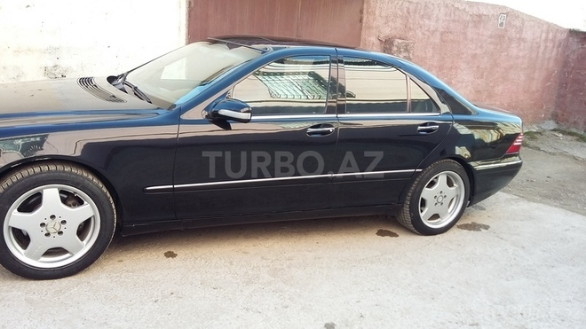 Mercedes S 320 2002, 230,000 km - 3.2 l - Bakı
