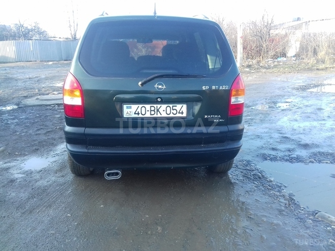 Opel Zafira 2001, 241,911 km - 2.2 l - Quba