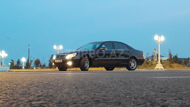 Mercedes S 320 2001, 24,000 km - 3.2 l - Bakı