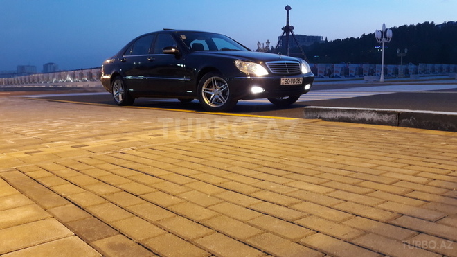 Mercedes S 320 2001, 24,000 km - 3.2 l - Bakı