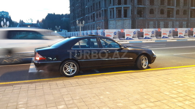 Mercedes S 320 2001, 24,000 km - 3.2 l - Bakı