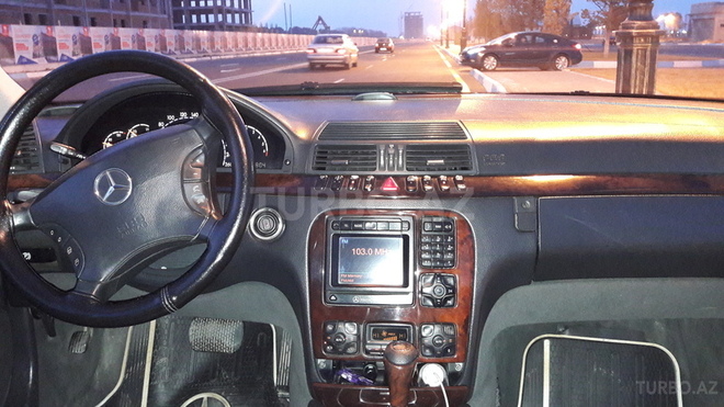 Mercedes S 320 2001, 24,000 km - 3.2 l - Bakı