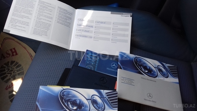 Mercedes E 240 2004, 189,000 km - 2.6 л - Siyəzən