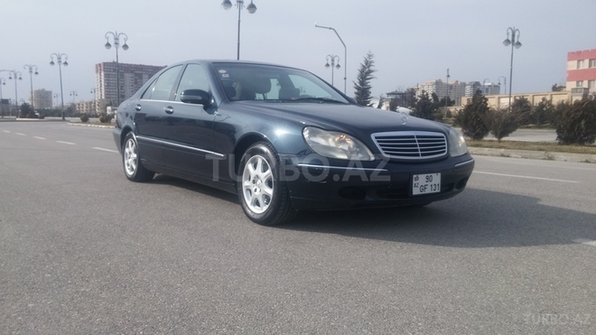 Mercedes S 320 1999, 259,000 km - 3.2 l - Bakı