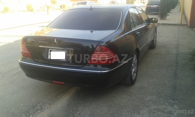 Mercedes S 350 2001, 345,000 km - 3.5 l - Bərdə