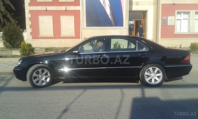 Mercedes S 350 2001, 345,000 km - 3.5 l - Bərdə