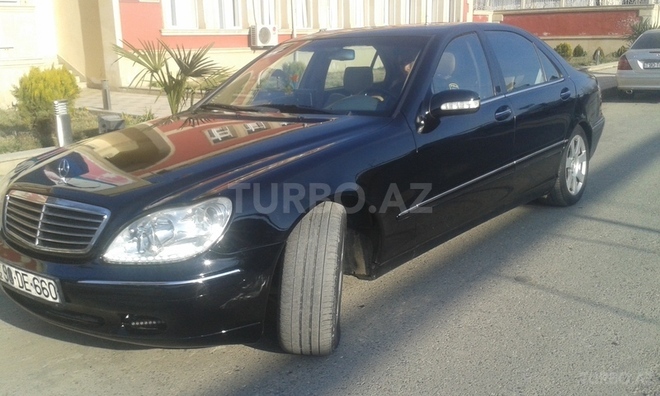 Mercedes S 350 2001, 345,000 km - 3.5 l - Bərdə