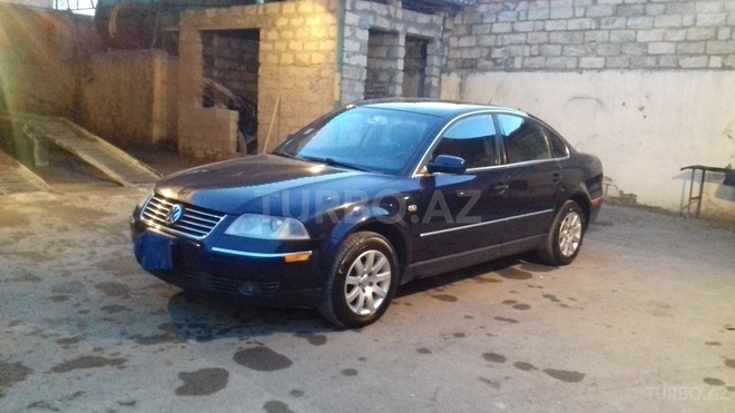 Volkswagen Passat 2001, 191,000 km - 1.8 l - Gəncə