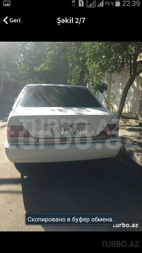 Mercedes S 500 1992, 21,000 km - 5.0 л - Gəncə