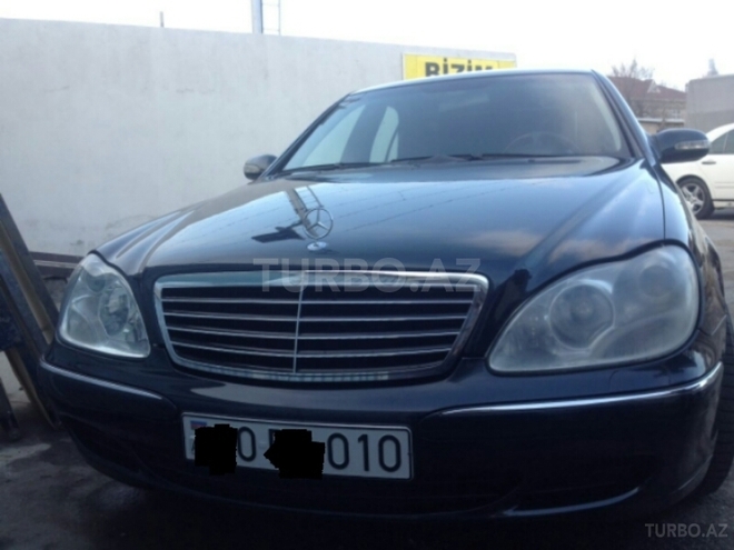 Mercedes S 350 2003, 266,600 km - 3.5 l - Bakı