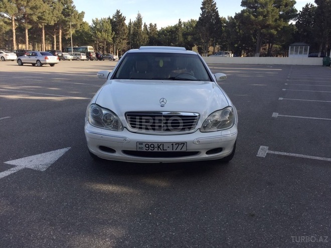Mercedes S 320 2000, 244,000 km - 3.2 l - Sumqayıt