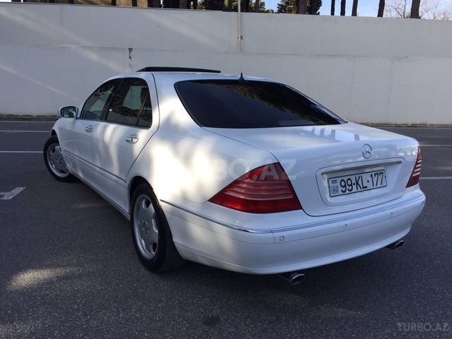 Mercedes S 320 2000, 244,000 km - 3.2 l - Sumqayıt