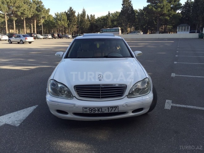 Mercedes S 320 2000, 244,000 km - 3.2 l - Sumqayıt