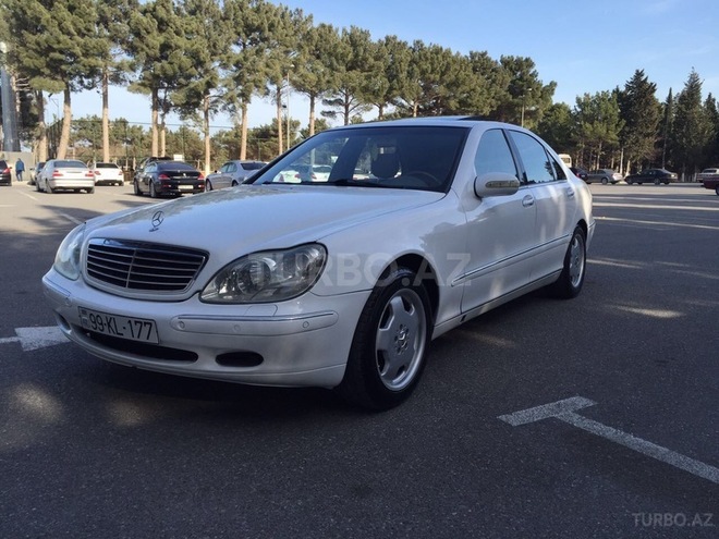 Mercedes S 320 2000, 244,000 km - 3.2 l - Sumqayıt