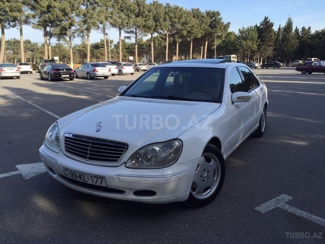 Mercedes S 320 2000, 244,000 km - 3.2 l - Sumqayıt