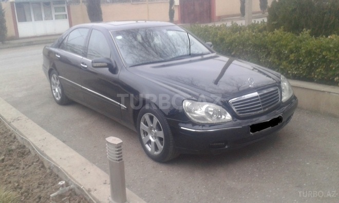 Mercedes S 350 2001, 365,700 km - 3.5 l - Beyləqan