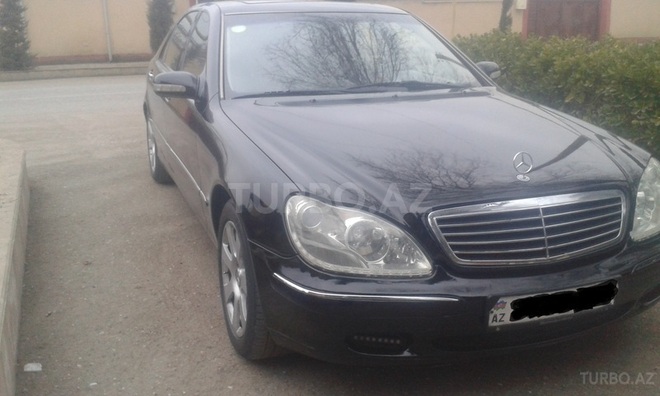 Mercedes S 350 2001, 365,700 km - 3.5 l - Beyləqan