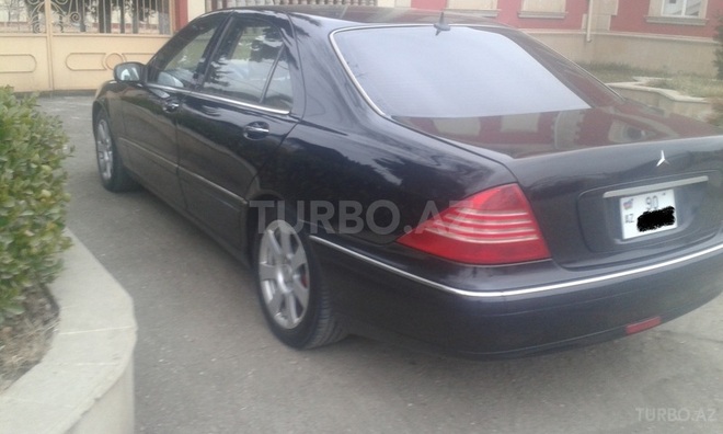Mercedes S 350 2001, 365,700 km - 3.5 l - Beyləqan