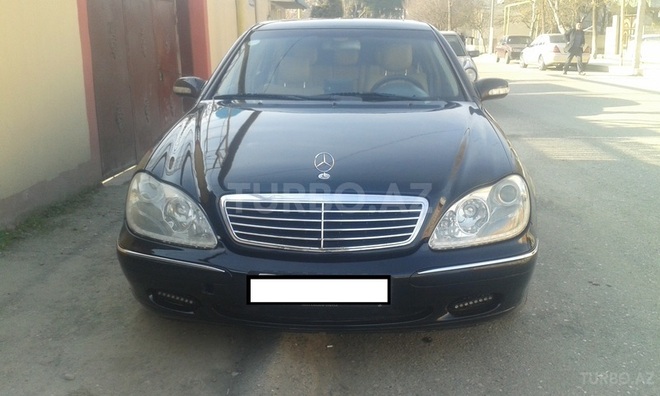 Mercedes S 350 2001, 365,700 km - 3.5 l - Beyləqan