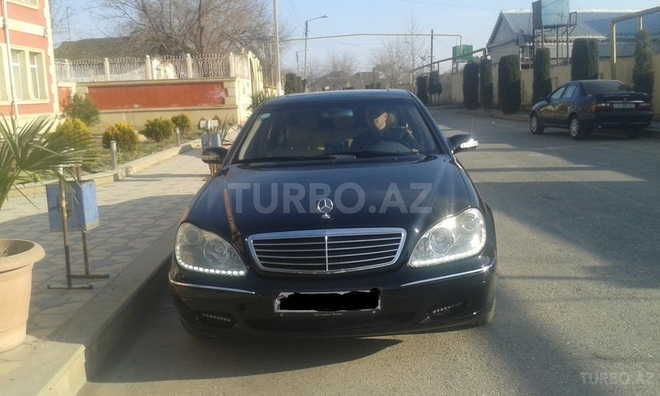 Mercedes S 350 2001, 365,700 km - 3.5 l - Beyləqan