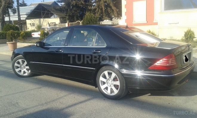 Mercedes S 350 2001, 365,700 km - 3.5 l - Beyləqan
