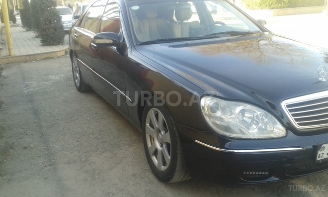 Mercedes S 350 2001, 365,700 km - 3.5 l - Beyləqan