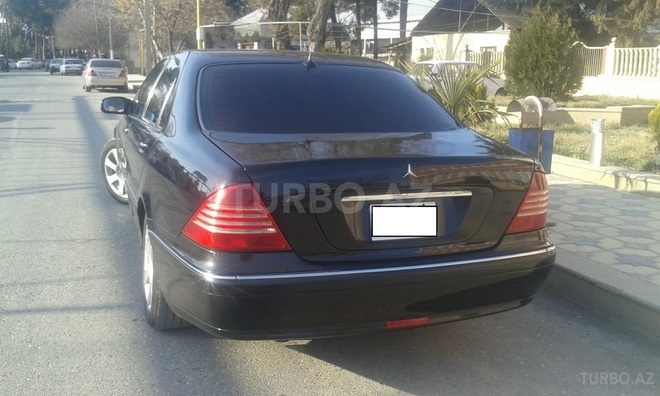 Mercedes S 350 2001, 365,700 km - 3.5 l - Beyləqan