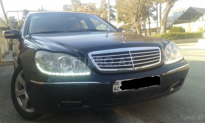 Mercedes S 350 2001, 365,700 km - 3.5 l - Beyləqan