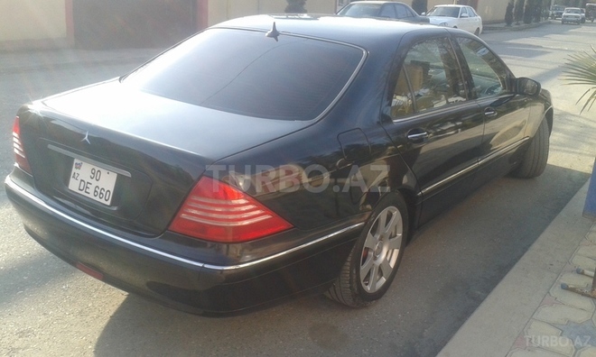 Mercedes S 350 2001, 365,700 km - 3.5 l - Beyləqan