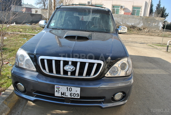 Hyundai Terracan 2002, 244,000 km - 2.9 l - Bakı