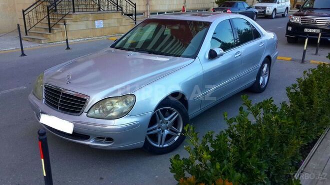 Mercedes S 350 2002, 281,600 km - 3.5 l - Bakı
