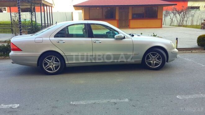 Mercedes S 350 2002, 281,600 km - 3.5 l - Bakı