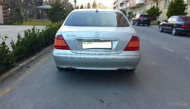 Mercedes S 350 2002, 281,600 km - 3.5 l - Bakı