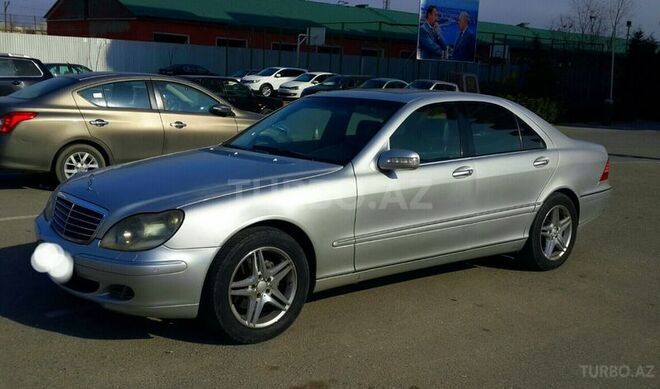 Mercedes S 350 2002, 281,600 km - 3.5 l - Bakı