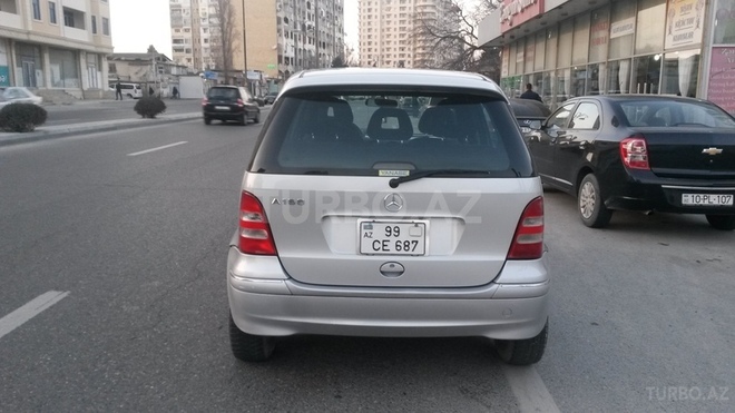 Mercedes A 160 2002, 110,000 km - 1.6 l - Bakı
