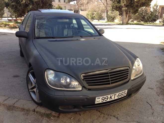Mercedes S 320 1999, 350,000 km - 3.2 л - Bakı