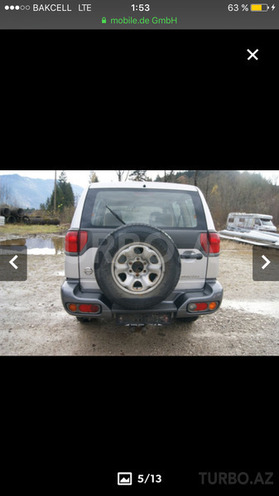 Nissan Terrano 2001, 245,000 km - 2.7 l - Bakı