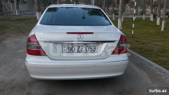 Mercedes E 280 2007, 132,000 km - 2.8 l - Bakı