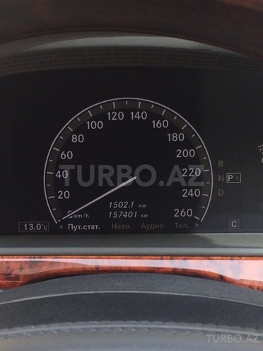 Mercedes S 350 2007, 157,000 km - 3.5 л - Bakı