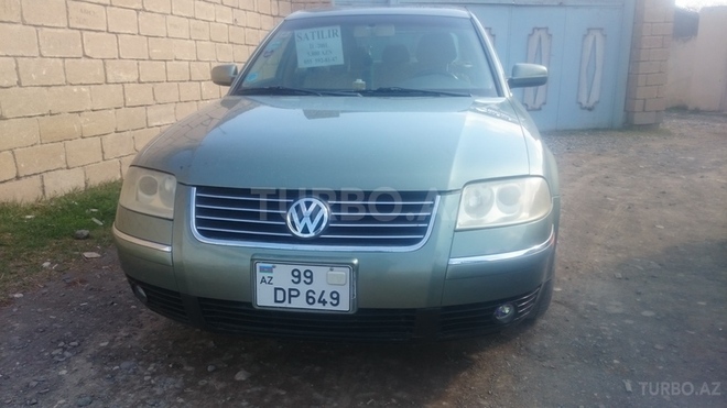 Volkswagen Passat 2001, 150,000 km - 2.0 l - Ağcabədi