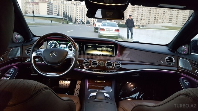 Mercedes S 63 AMG 2015, 29,000 km - 6.3 l - Bakı