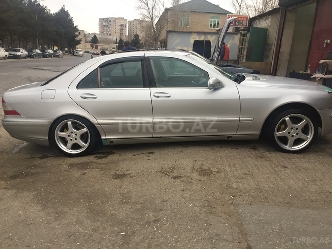 Mercedes S 320 2002, 225,000 km - 3.2 l - Bakı