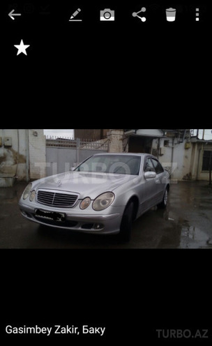 Mercedes E 220 2004, 191,000 km - 0.3 l - Bakı
