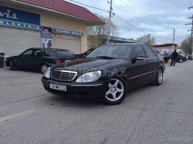 Mercedes S 320 2000, 320,000 km - 3.2 l - Sumqayıt