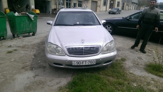 Mercedes S 430 2000, 152,895 km - 4.3 л - Bakı
