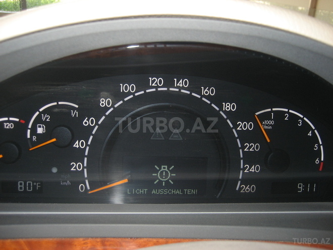 Mercedes S 350 2004, 80,000 km - 3.7 л - Gəncə