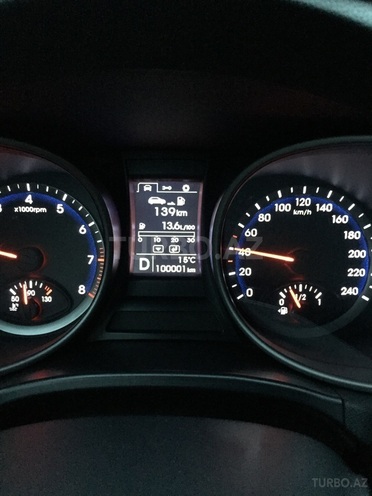 Hyundai Santa Fe 2012, 100,001 km - 2.4 l - Bakı
