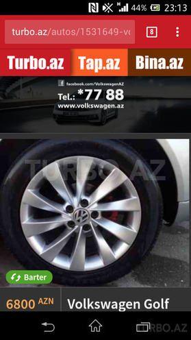 Volkswagen Golf 2002, 149,663 km - 2.0 л - Bakı