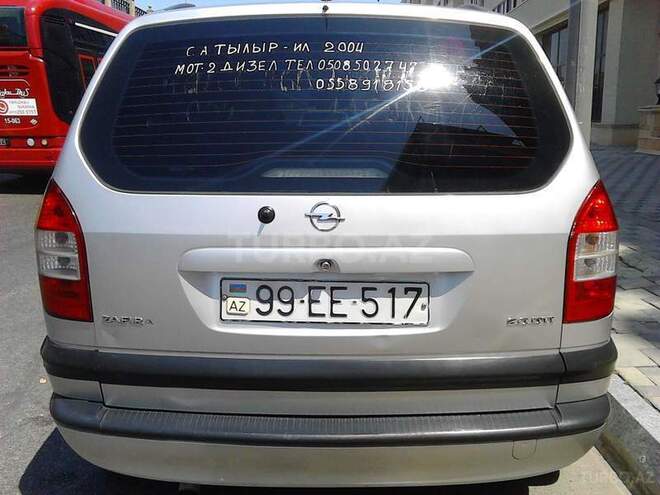 Opel Zafira 2004, 335,000 km - 2.2 л - Bakı